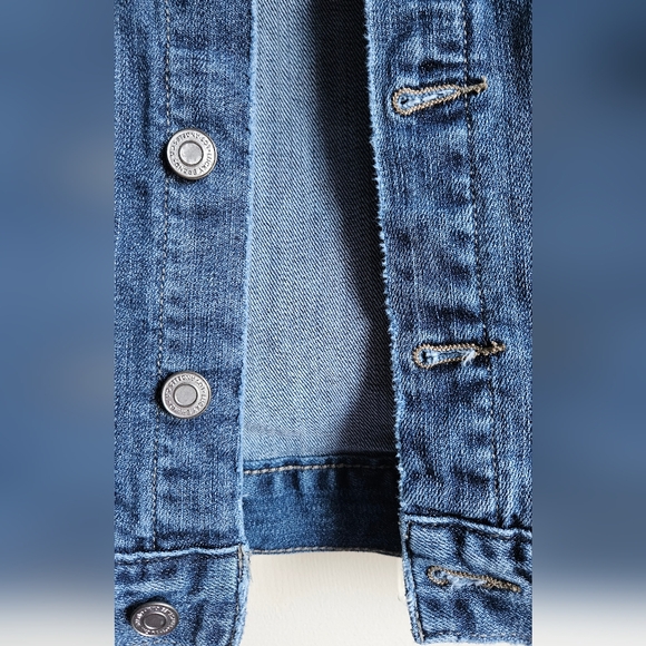NWOT,♧Lucky Brand♧ Blue Denim Jacket, Size S, NWOT - Picture 5 of 9